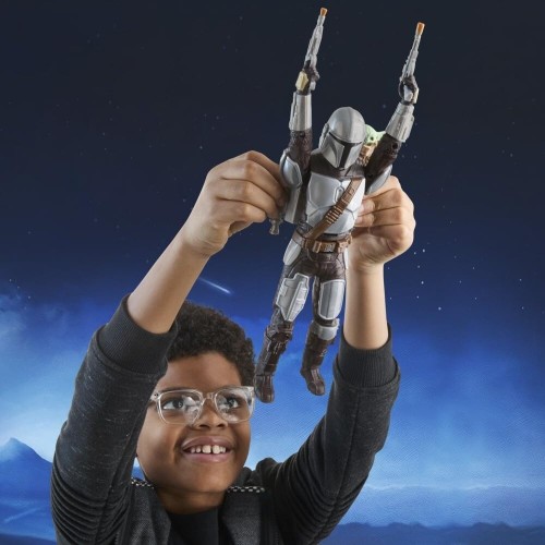 Hasbro star wars the mandalorian and grogu bounty blaster, 28-cm action figure wit G2842 5010996361028
