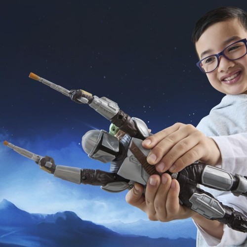 Hasbro star wars the mandalorian and grogu bounty blaster, 28-cm action figure wit G2842 5010996361028