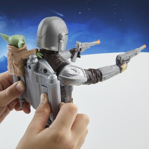 Hasbro star wars the mandalorian and grogu bounty blaster, 28-cm action figure wit G2842 5010996361028
