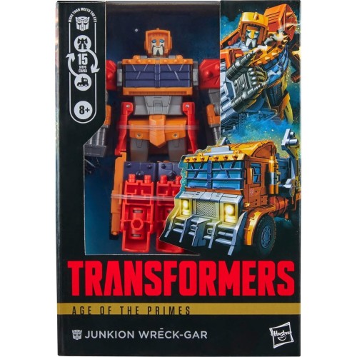 Hasbro Transformers Age of the Primes Voyager Class Junkion Wreck-gar Action Figur G1998 5010996356130
