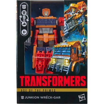 Hasbro Transformers Age of the Primes Voyager Class Junkion Wreck-gar Action Figur G1998 5010996356130