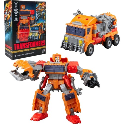 Hasbro Transformers Age of the Primes Voyager Class Junkion Wreck-gar Action Figur G1998 5010996356130
