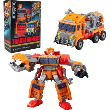 Hasbro Transformers Age of the Primes Voyager Class Junkion Wreck-gar Action Figur G1998 5010996356130