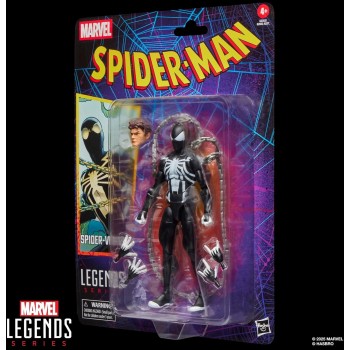 Hasbro legends series spider-venom retro cardback spider-man comics action figure, G2353 5010996355898