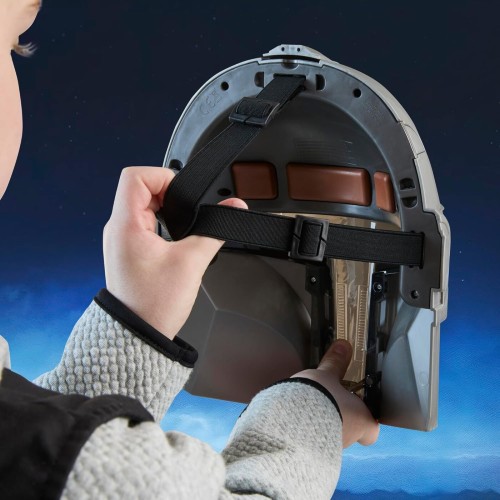 Hasbro wars the mandalorian electronic mask with phrases and sound effects, costum G2839 5010996359704
