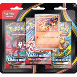 κάισσα Pokemon ME04 Chaos Rising 3-Booster Blister POK104011 196214140165