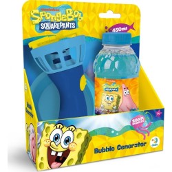 Just toys Δημιουργικά Παιχνίδια and Δραστηριότητες - Σαπουνόφουσκες | Spongebob Squarepants Bubble Generator 450ml 200738 482311
