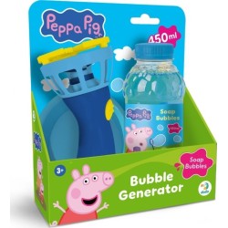 Just toys Creative Games and Activities - Soap Bubbles | Peppa Pig Bubble Generator 450ml 200737 4823115913777