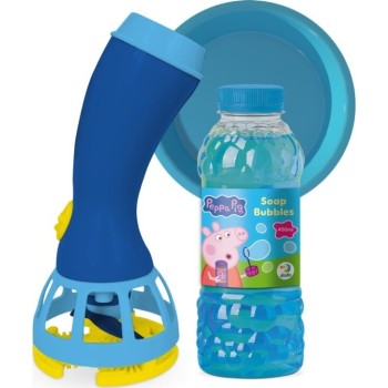Just toys Δημιουργικά Παιχνίδια and Δραστηριότητες - Σαπουνόφουσκες | Peppa Pig Bubble Generator 450ml 200737 4823115913777