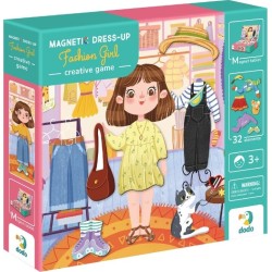 Just toys Δημιουργικά Παιχνίδια and Δραστηριότητες - Δημιουργικά Μαγνητικά Παιχνίδια | Magnetic Dress-up Fashion Girl – Μαγνητικ