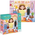 Just toys Δημιουργικά Παιχνίδια and Δραστηριότητες - Δημιουργικά Μαγνητικά Παιχνίδια | Magnetic Dress-up Fashion Girl – Μαγνητικ