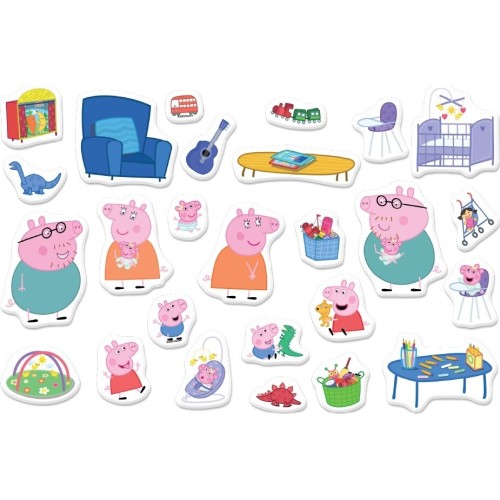 Just toys Δημιουργικά Παιχνίδια and Δραστηριότητες - Δημιουργικά Μαγνητικά Παιχνίδια | Peppa Pig – Μαγνητικό Δημιουργικό σετ με 