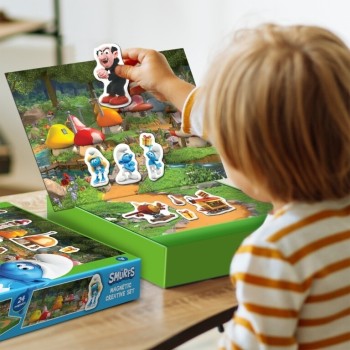 Just toys Δημιουργικά Παιχνίδια and Δραστηριότητες - Δημιουργικά Μαγνητικά Παιχνίδια | The Smurfs – Μαγνητικό Δημιουργικό σετ με