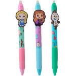 canenco Disney Frozen Frozen Erasable Gelpen With Clip 3-Ass FR253247 8719668037533
