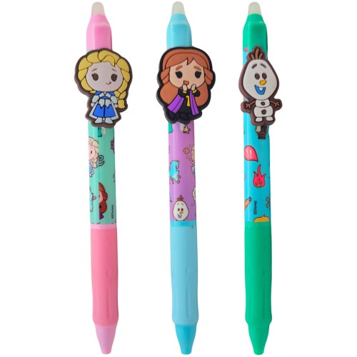 canenco Disney Frozen Frozen Erasable Gelpen With Clip 3-Ass FR253247 8719668037533