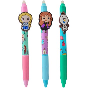 canenco Disney Frozen Frozen Erasable Gelpen With Clip 3-Ass FR253247 8719668037533