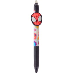 canenco Spiderman Spidey Erasable Gelpen With Clip 3-Ass SP253247 8719668037540