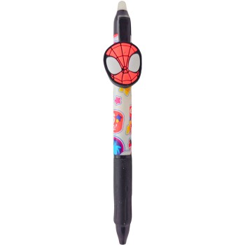 canenco Spiderman Spidey Erasable Gelpen With Clip 3-Ass SP253247 8719668037540