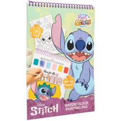 canenco Disney Stitch Stitch Watercolour Painting Pad ST24355V 8719668030862