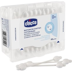 Chicco βρεφικές μπατονέτες βιοδιασπώμενες ασφαλείας 60τμχ H08-10440-00 8058664134403