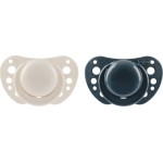 Chicco Air Physioforma Beige Pacifiers - Gray for 6-16 Months 2pcs C20-75086-92 8058664176779