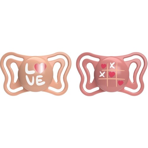 Chicco Pacifiers Light Physioforma Pink for 16-36 Months 2pcs C20-71039-11 8058664156429