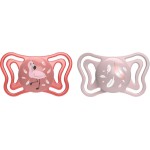 Chicco Pacifiers Light Physioforma Pink for 6-16 Months 2pcs C20-71038-11 8058664156399