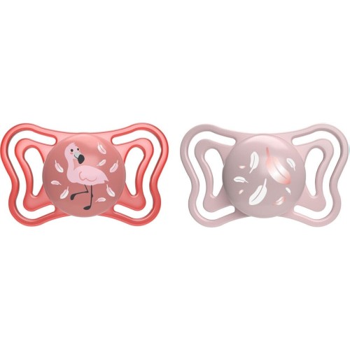 Chicco Pacifiers Light Physioforma Pink for 6-16 Months 2pcs C20-71038-11 8058664156399