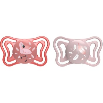 Chicco Pacifiers Light Physioforma Pink for 6-16 Months 2pcs C20-71038-11 8058664156399