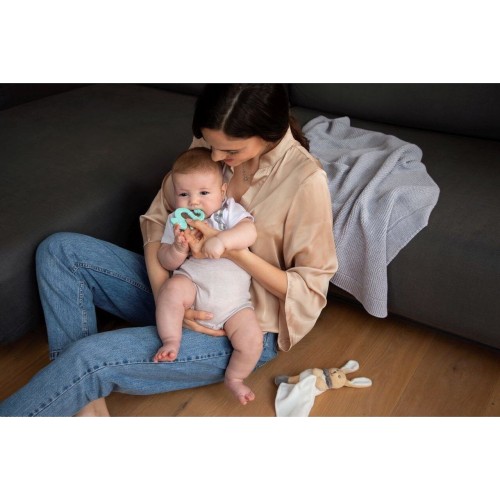 Chicco Baby Chewy Pink Silicone Teeth Link for 2+ Months C05-28110-10 8058664143412