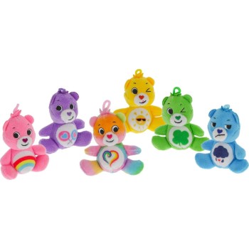 Simba Care Bears - Collectables, 7cm, 6-a μίνι βελούδινο αρκουδάκι, 7 cm, ποικιλία, 6 συλλεκτικά μοντέλα 6305878026038 540086803