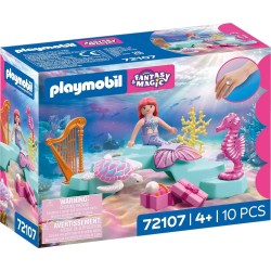 Playmobil Γοργόνα Με Άρπα Και Δώρο 72107 4008789721075
