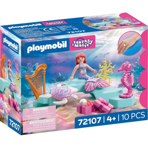 Playmobil Γοργόνα Με Άρπα Και Δώρο 72107 4008789721075