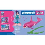 Playmobil Γοργόνα Με Φάλαινα-όρκα 72106 4008789721068