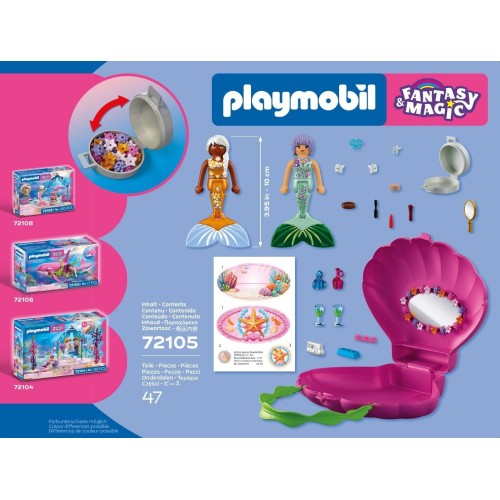 Playmobil Mermaid Shell Bag 72105 4008789721051