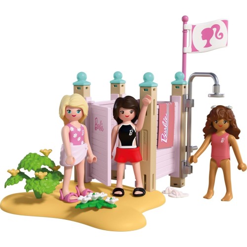 Country Playmobil X Barbie Ντουζ Και Αλλαξιέρα Παραλίας 72124 4008789721242