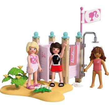 Country Playmobil X Barbie Ντουζ Και Αλλαξιέρα Παραλίας 72124 4008789721242