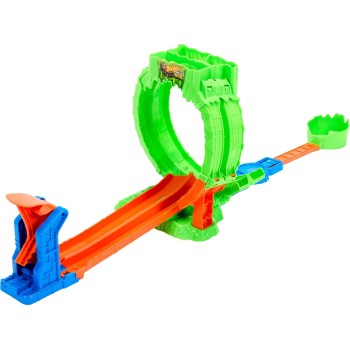 Mattel hot wheels monster trucks πίστα συγκρουσης me slime JMK91 194735379439