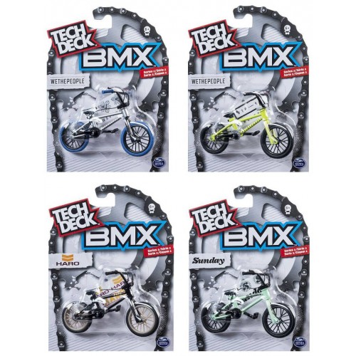 Spin Master Μινιατούρα Ποδήλατο BMX - 4 Σχέδια 32.099866 778988237212