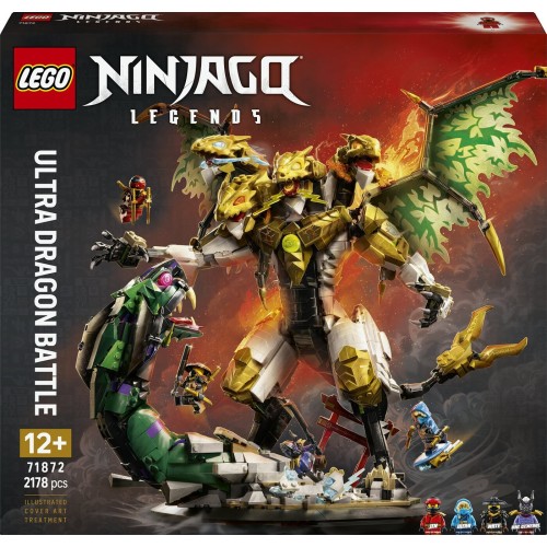LEGO® NINJAGO® Μάχη του Σούπερ Δράκου, Σετ κατασκευής 71872 71872 5702018055793