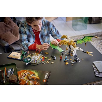 LEGO® NINJAGO® Μάχη του Σούπερ Δράκου, Σετ κατασκευής 71872 71872 5702018055793