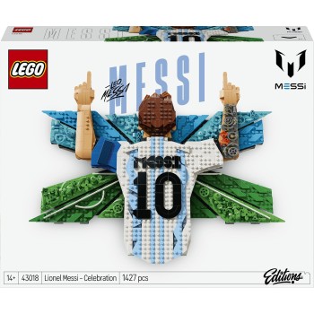 LEGO® Editions Lionel Messi – Πανηγυρισμός, Σετ κατασκευής 43018 43018 5702018069585