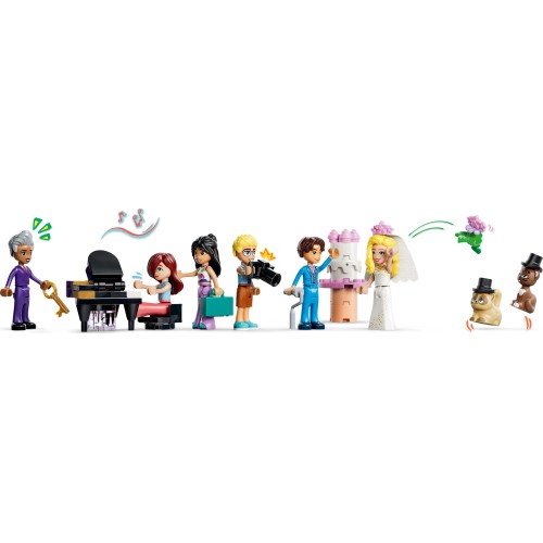 LEGO® Friends Ξενοδοχείο της Χάρτλεϊκ Σίτυ για Κουνελάκια 42704 5702018060612