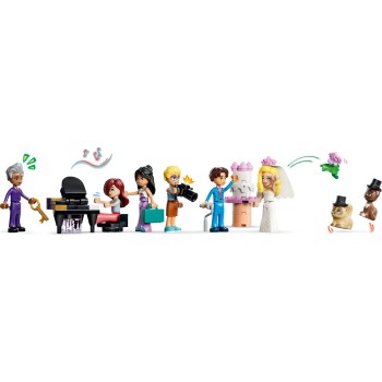 LEGO® Friends Ξενοδοχείο της Χάρτλεϊκ Σίτυ για Κουνελάκια 42704 5702018060612
