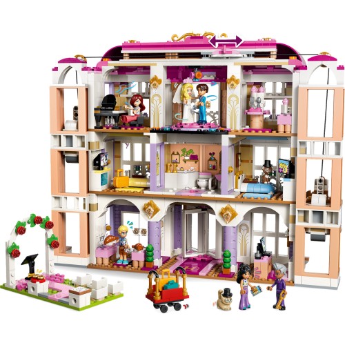 LEGO® Friends Ξενοδοχείο της Χάρτλεϊκ Σίτυ για Κουνελάκια 42704 5702018060612