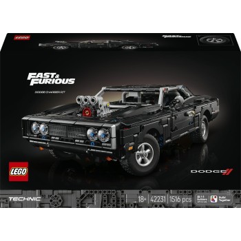 LEGO technic fast and furious dodge charger r/t car 42231 5702018067710