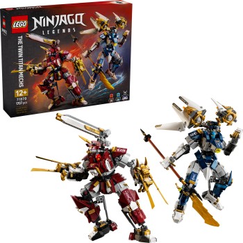 LEGO® NINJAGO® Οι Δίδυμες Εξωστολές Τιτάνες, Φιγούρες δράσης 71870 71870 5702018055779