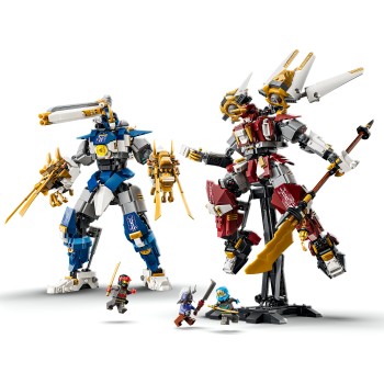 LEGO ninjago the twin titan mechs 71870 5702018055779
