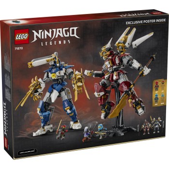 LEGO ninjago the twin titan mechs 71870 5702018055779