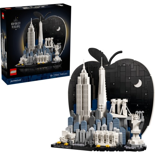 LEGO® Architecture Νέα Υόρκη – Το Μεγάλο Μήλο, Μοντέλο 21066 21066 5702018063675